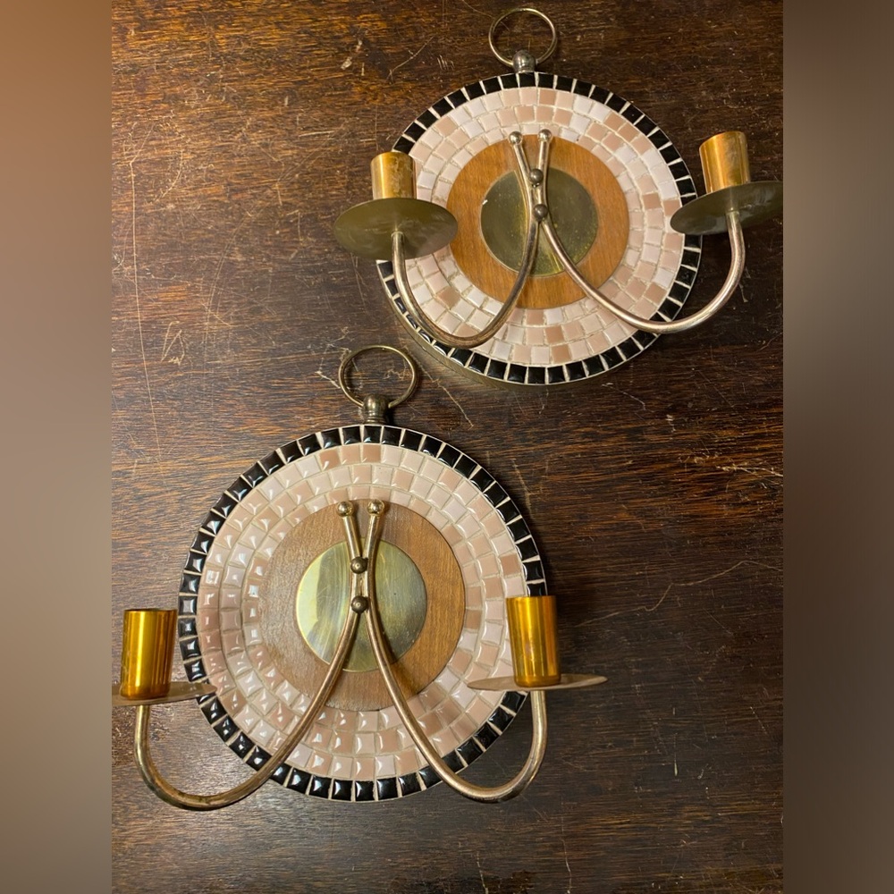 MCM wall sconces